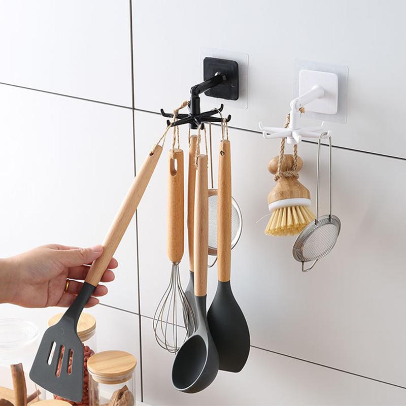 Lisslune | SwiftHook 360° Rotating Hooks – Smart Storage for Your Home