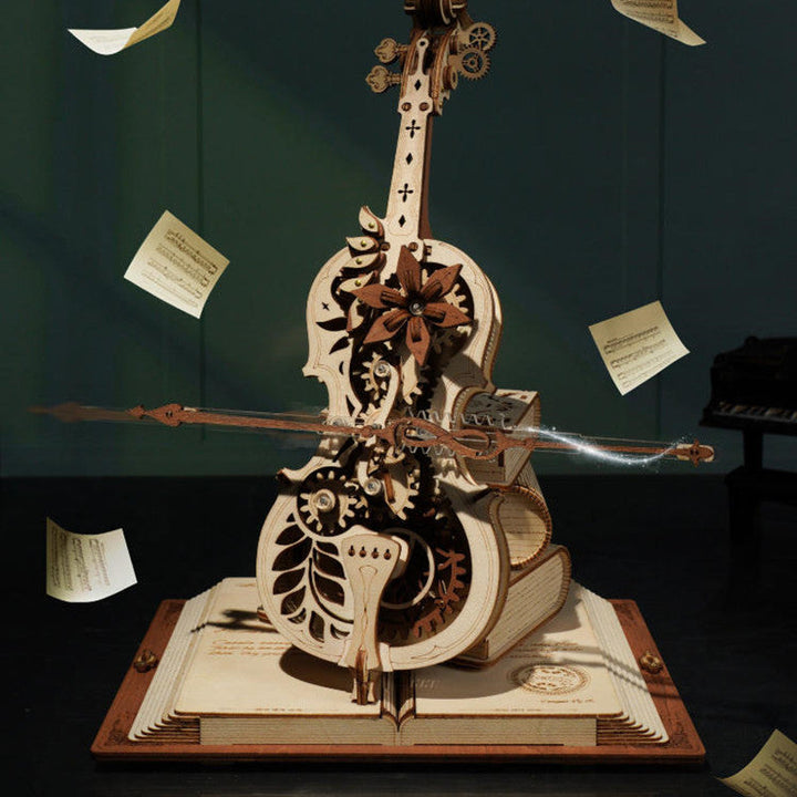 Lisslune | DIY Handcrafted Cello Octave Music Box