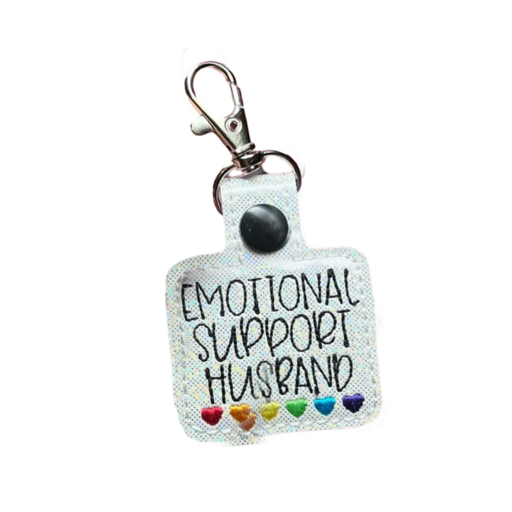 Lisslune | Rainbow Hearts Keychain