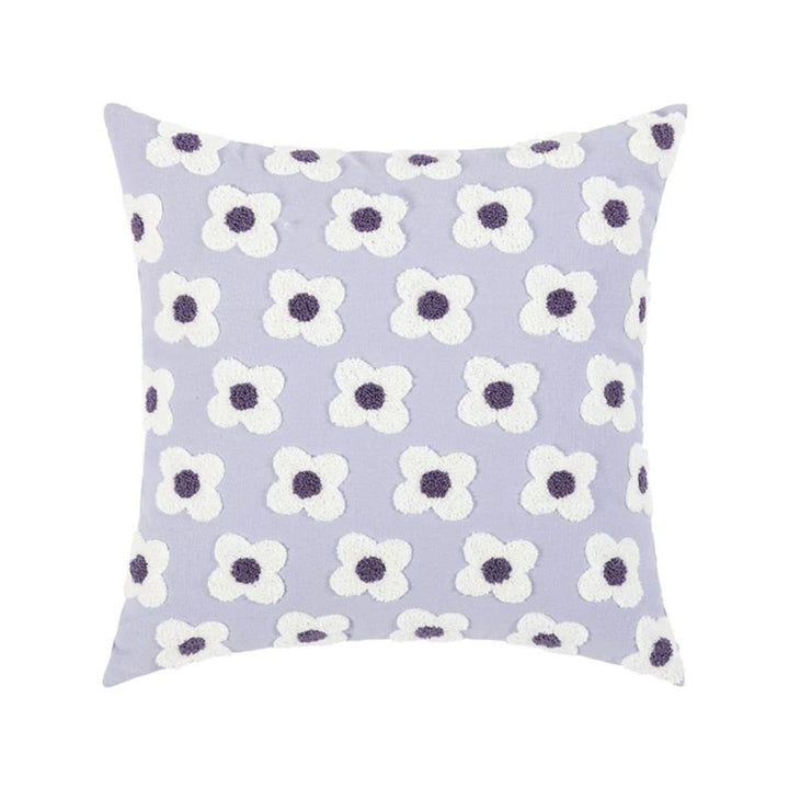 Lisslune | Lustrous Floral Embroidered Cushion Cover