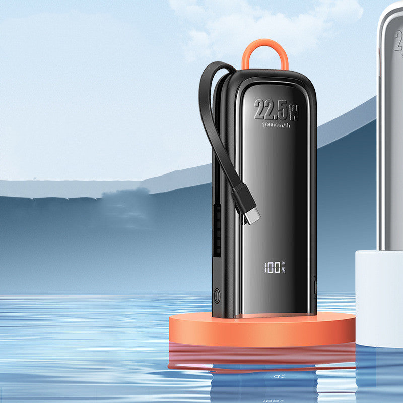 Lisslune | 2-In-1 10000mAh Digital Display Fast Charging Power Bank