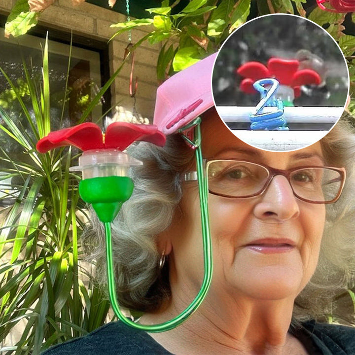 Lisslune | Hat Clip Hummingbird Feeder