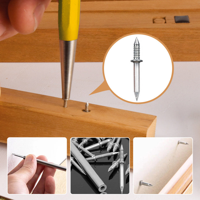 Lisslune | TwinGrip - Double head nails for mounting baseboards