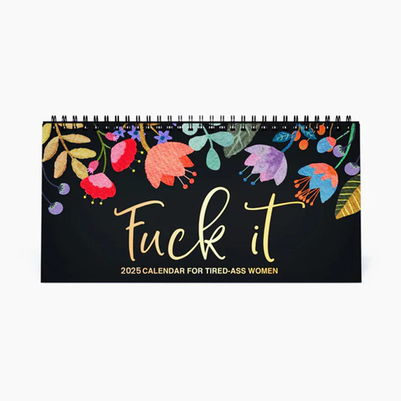 Lisslune | 2025 Calendar with Fun Quotes and Planner