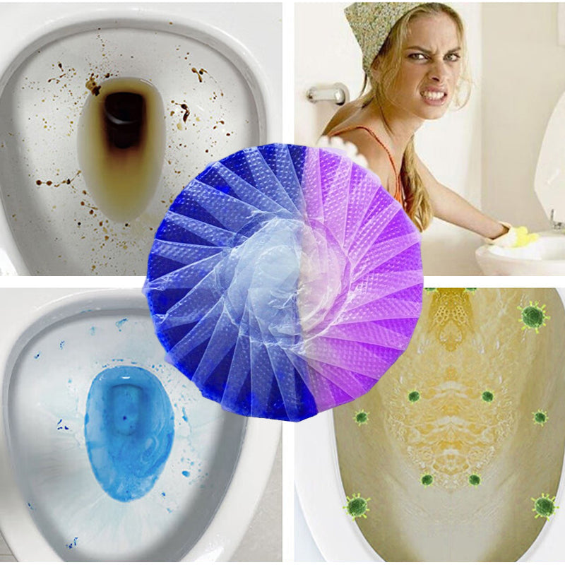 Lisslune | Two-colored concentrated toilet cleaning block