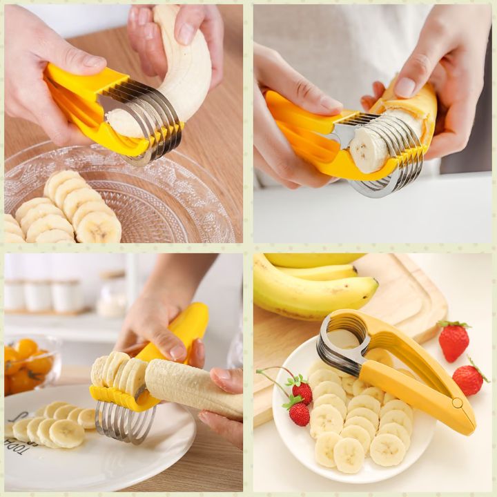 Lisslune | Manual Food Slicer – Easily Slice Fruits & More