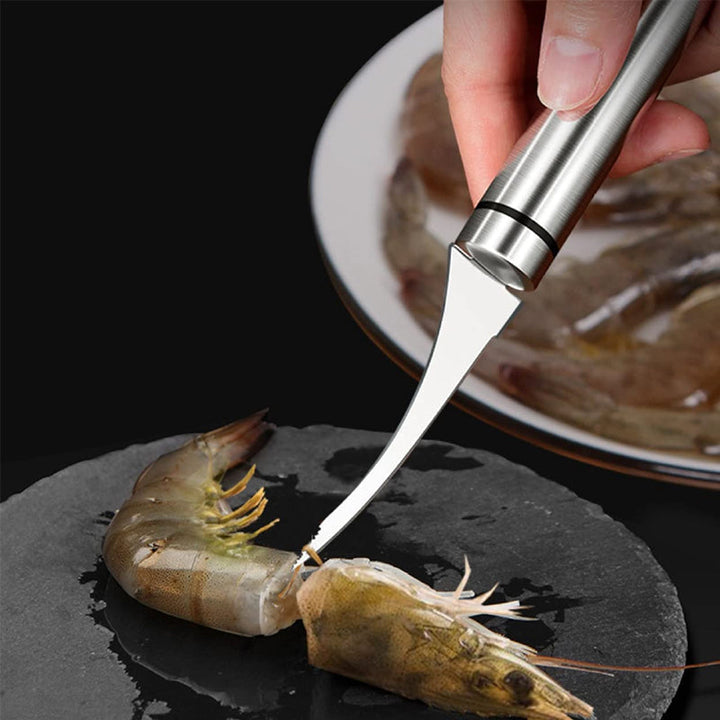 Lisslune | Stainless Steel Shrimp Peeler Tool