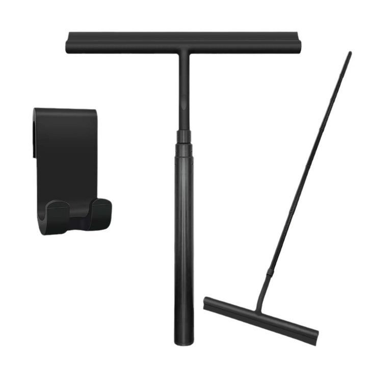 Lisslune | SaniLuxe Telescopic Shower Squeegee – Comfortable & Efficient Bathroom Cleaning Tool