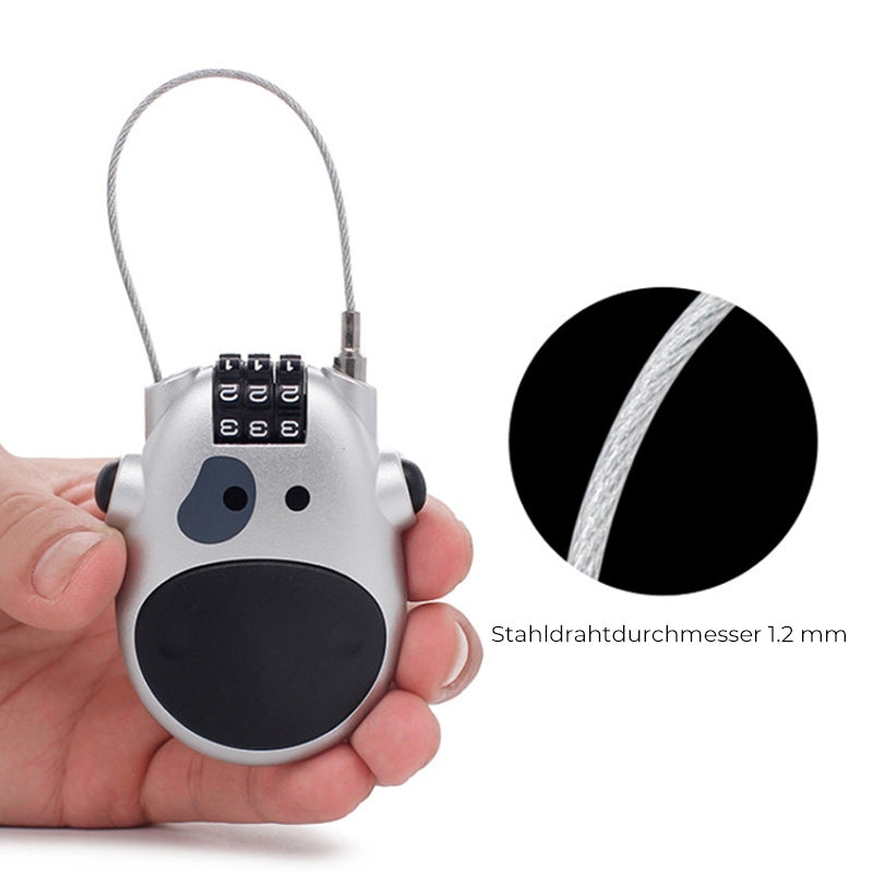 Lisslune | Portable theft-proof telescopic wire lock
