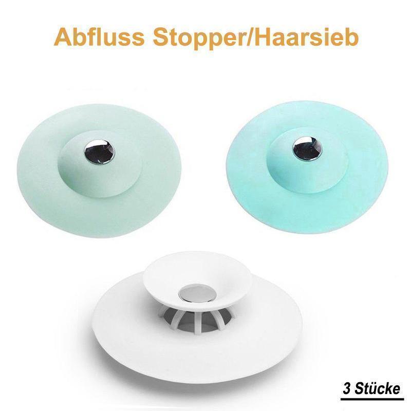 Lisslune | Bathtub stopper and hair sieve, 3 pieces