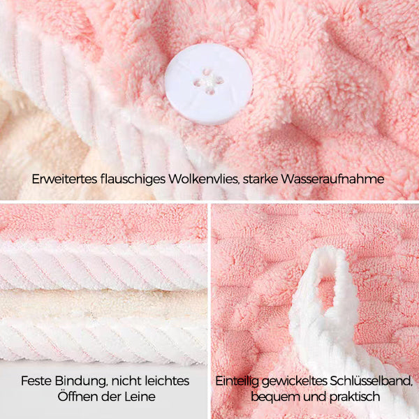 Lisslune | Hat made of coral fleece for dry hair