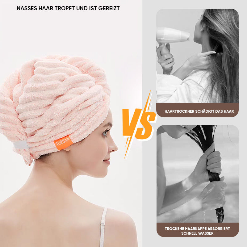 Lisslune | Coral Velvet Hair Dryer Cap