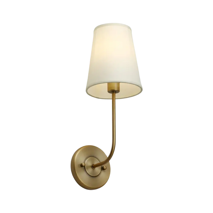 Lisslune | LoomGlow – Modern Wall Lamp Featuring Woven Metal and Soft Fabric