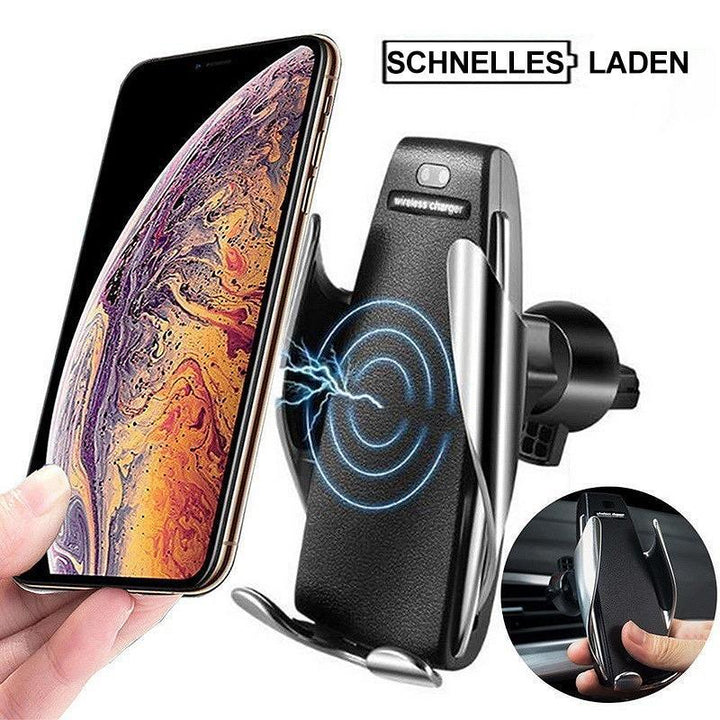 Lisslune | Smart Sensor Phone Holder, wireless car charger