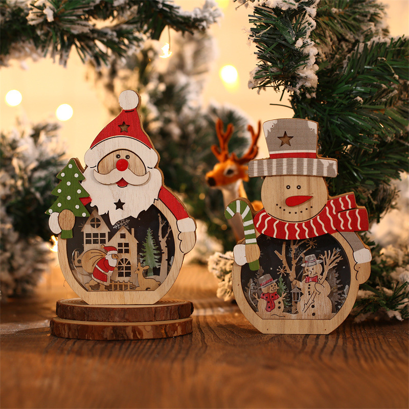 Lisslune | LED Christmas lighting made of wood
