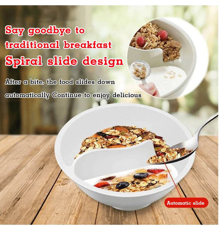 Lisslune | Creative Separated Double Bowls With Handle