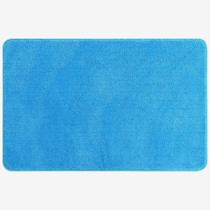Lisslune | Feblilac Solid Color Tufted Bath Mat, Multiple Sizes Bath Mat, Pure Non-Slip Bath Mat