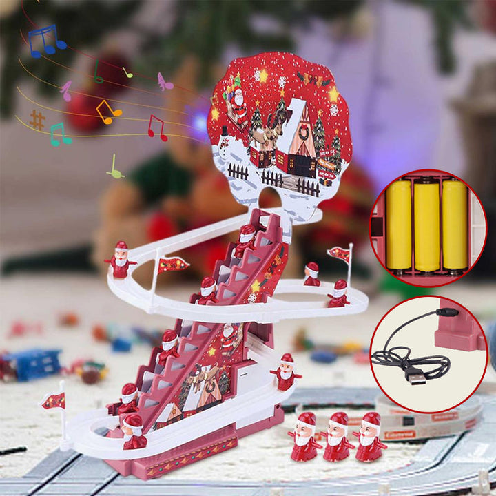 Lisslune | Santa Claus electric and slide-gliding toy