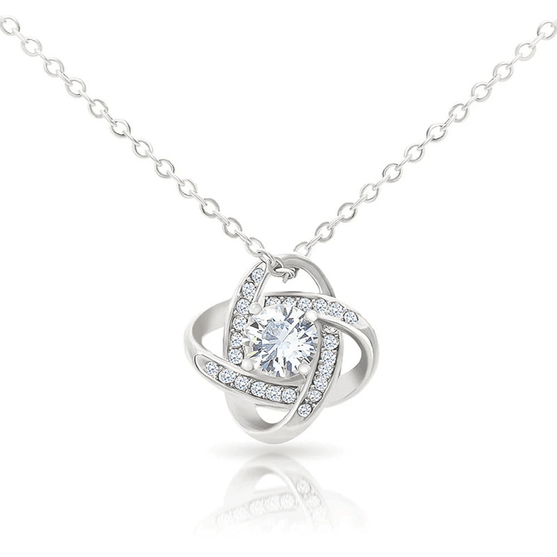 Lisslune | To my daughter dear knot necklace