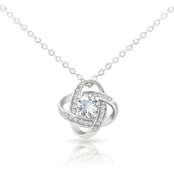 Lisslune | To my daughter dear knot necklace