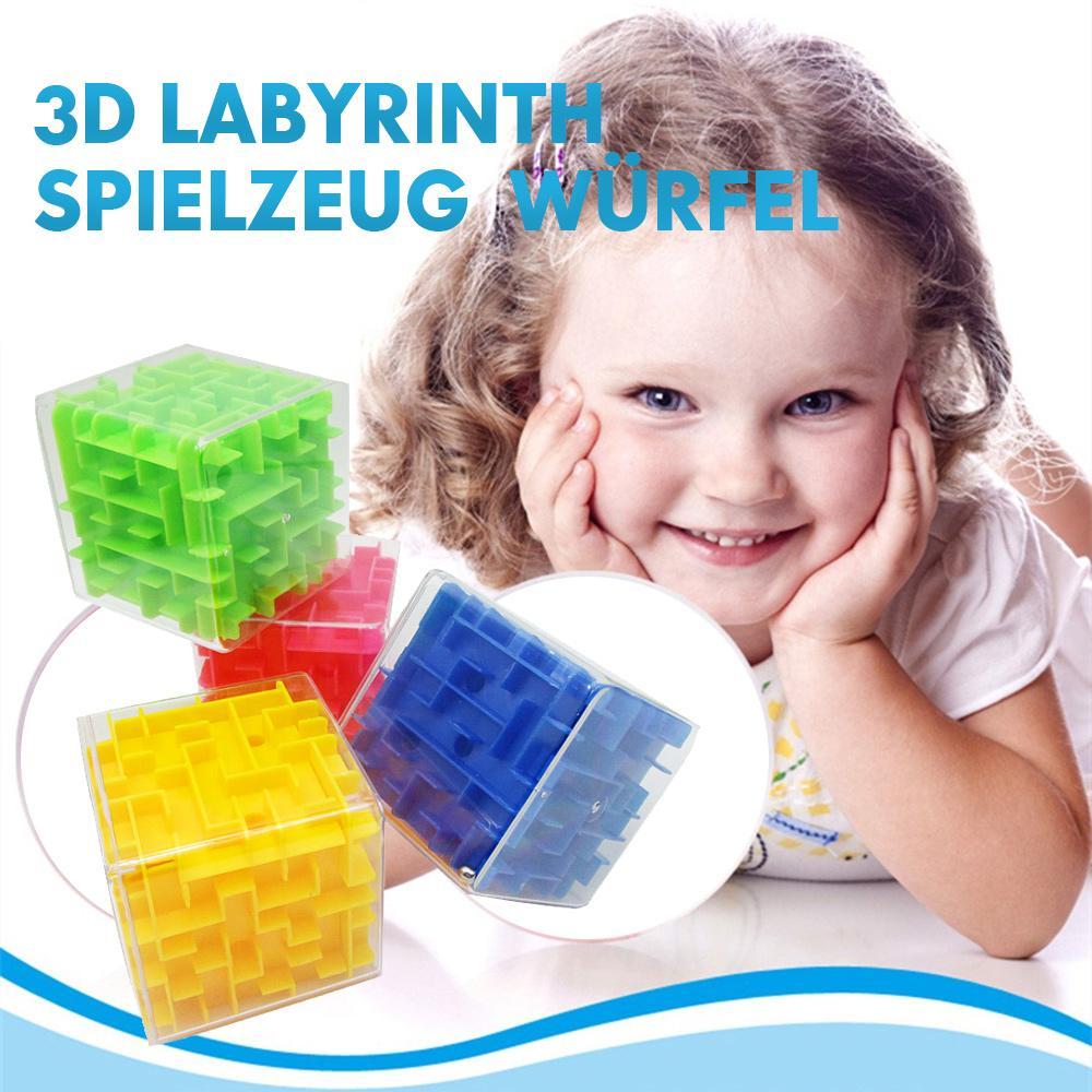Lisslune | 3D Cube Puzzle Maze Toy (random color)