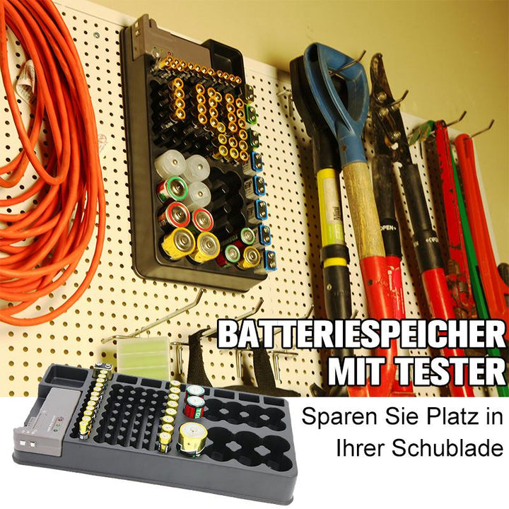Lisslune | Battery storage with tester