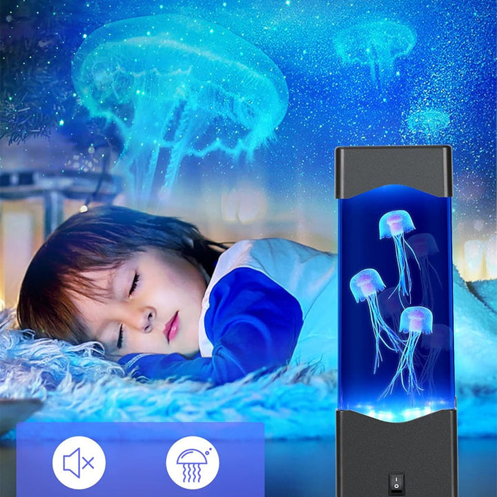 Lisslune | Multicolor Jellyfish Lava Lamp