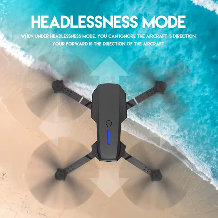 Lisslune | High-Performance Black Bird 4K Drone with Camera | Lightweight & Foldable for Ultimate Portability and Quality