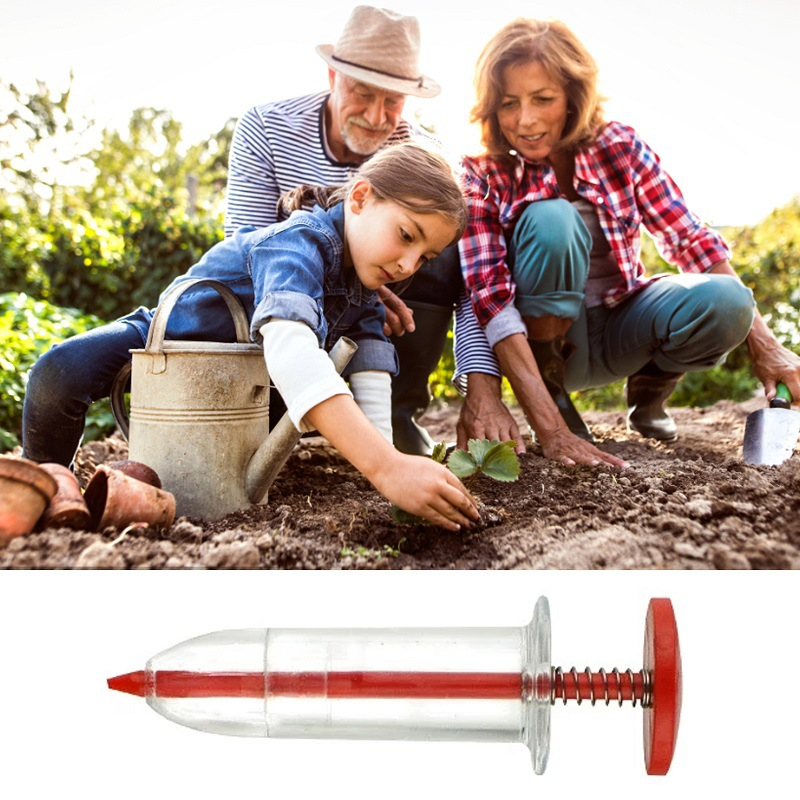 Lisslune | Needle Seed Spreader for Garden – Precise Plant Seed Dispenser for Even Seeding