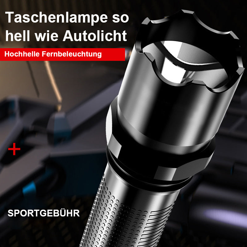 Lisslune | USB rechargeable portable outdoor flashlight