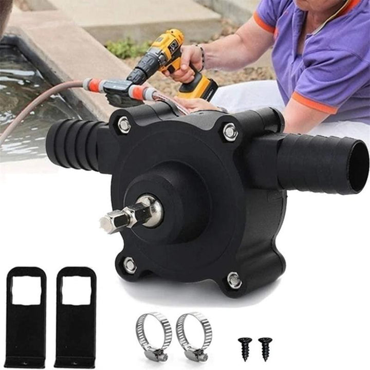 Lisslune | Hand Electric Drill Drive Self-Priming Water Transfer Pump