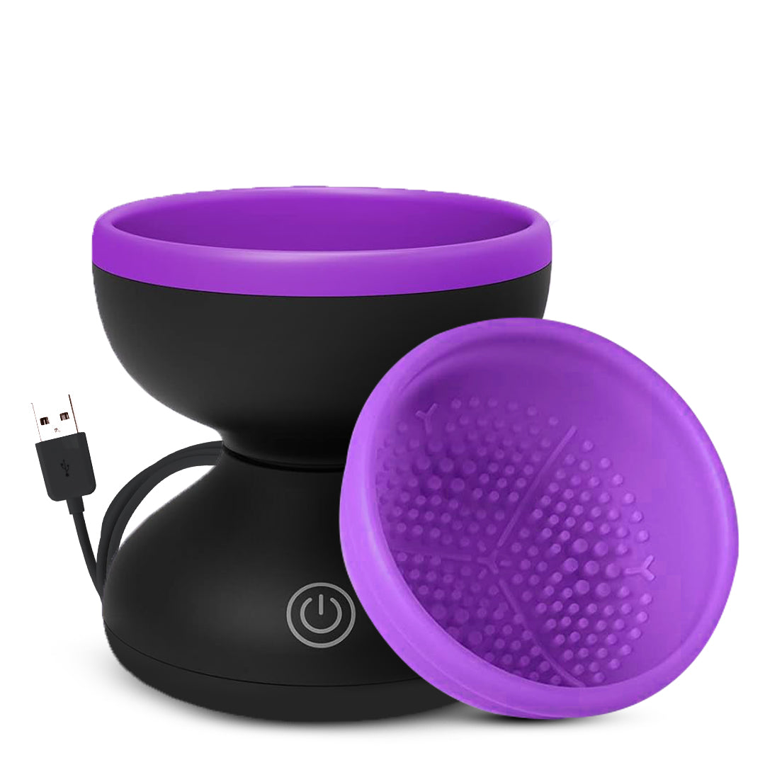Lisslune | Electric Makeup Brush Cleaner, Perfect Brushes, Perfect Looks – Clean your entire set effortlessly