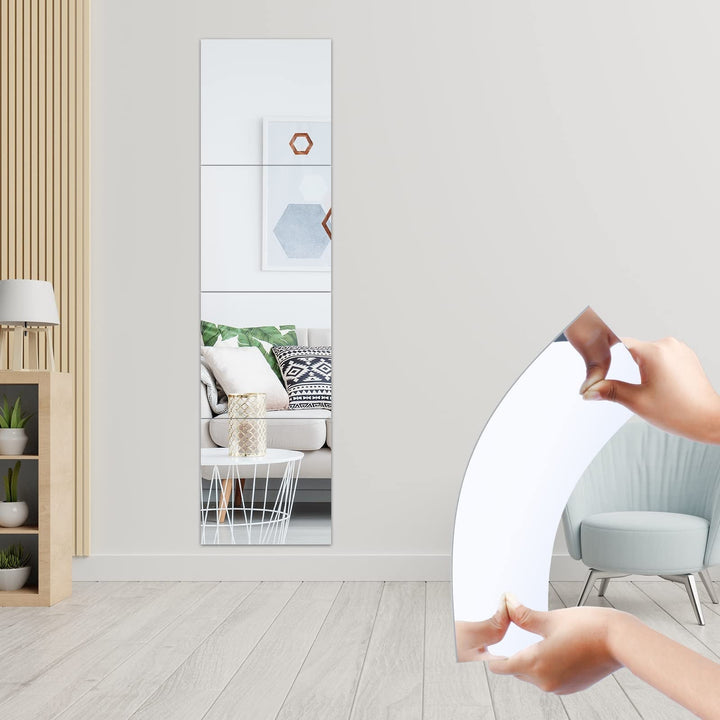 Lisslune | 3D Self Adhesive DIY Mirror Wall Sticker