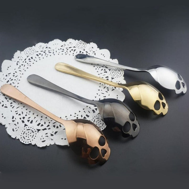 Lisslune | Skull Shaped Stainless Steel Spoon