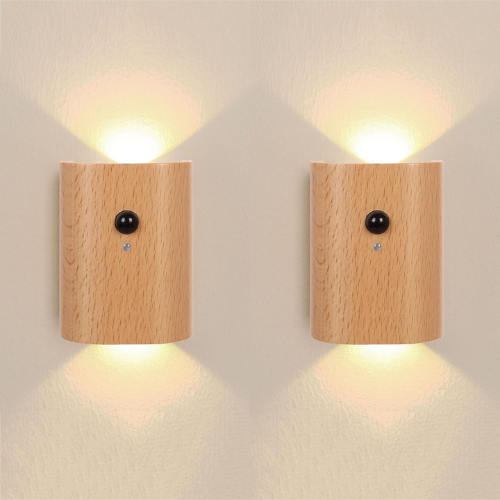 Lisslune | Rechargeable LED Wall Light with Motion Sensor – Warm White
