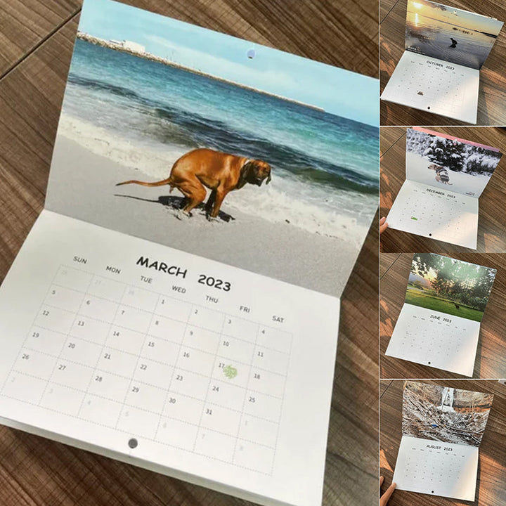 Lisslune | Pooping Pooches Dog Calendar