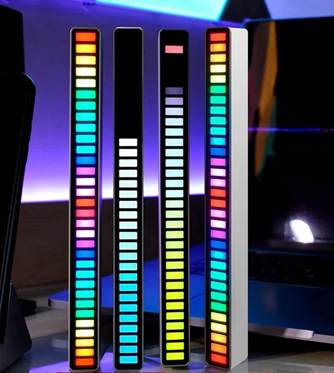 Lisslune | Smart Sound-Activated RGB Light Bar | Music Sync LED Ambient Lighting