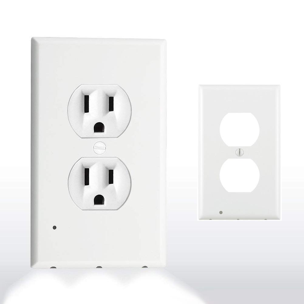 Lisslune | Outlet wall panel with LED night lights