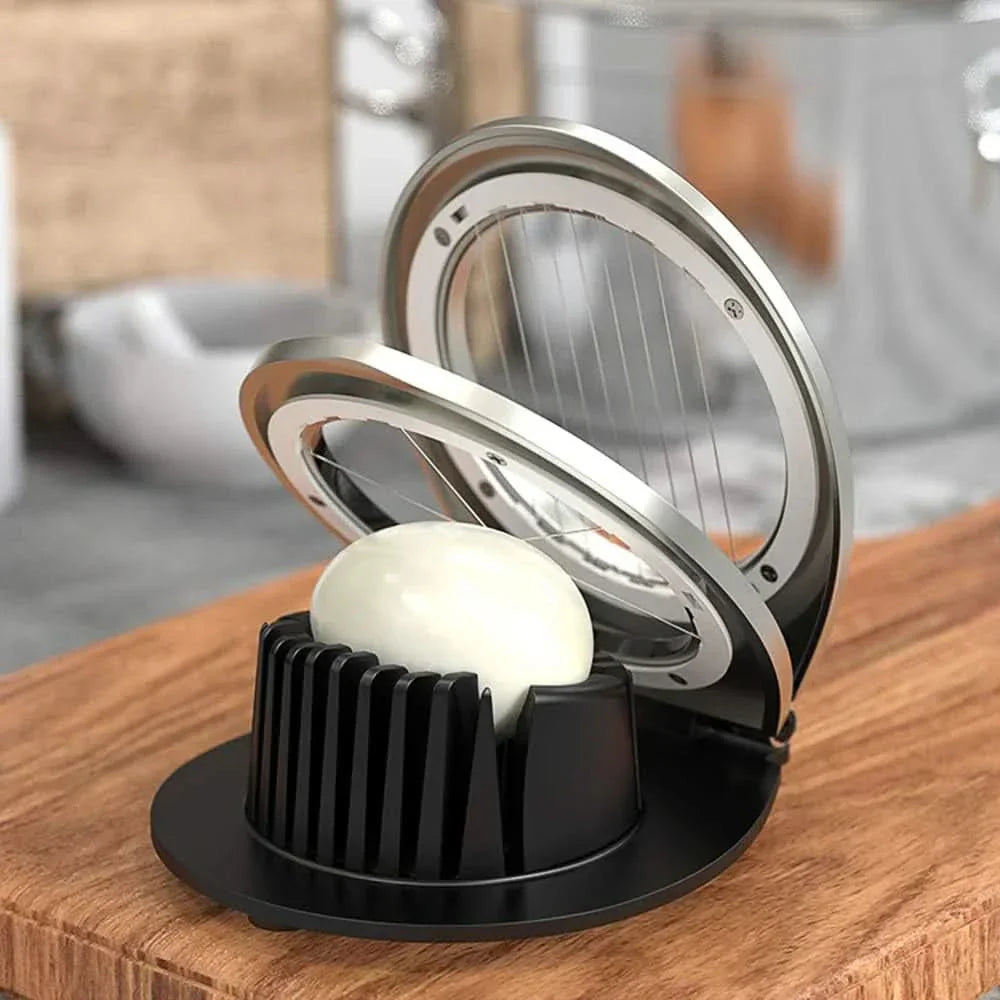 Lisslune | Stainless Steel 3-in-1 Egg Slicer