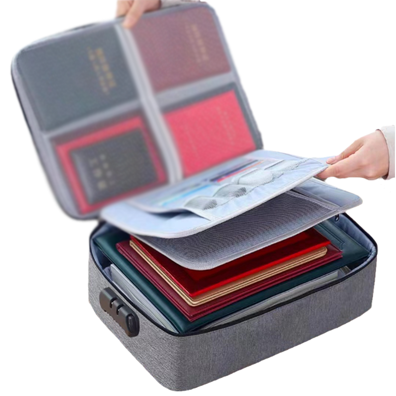 Lisslune | Waterproof and fireproof sealable document storage bag