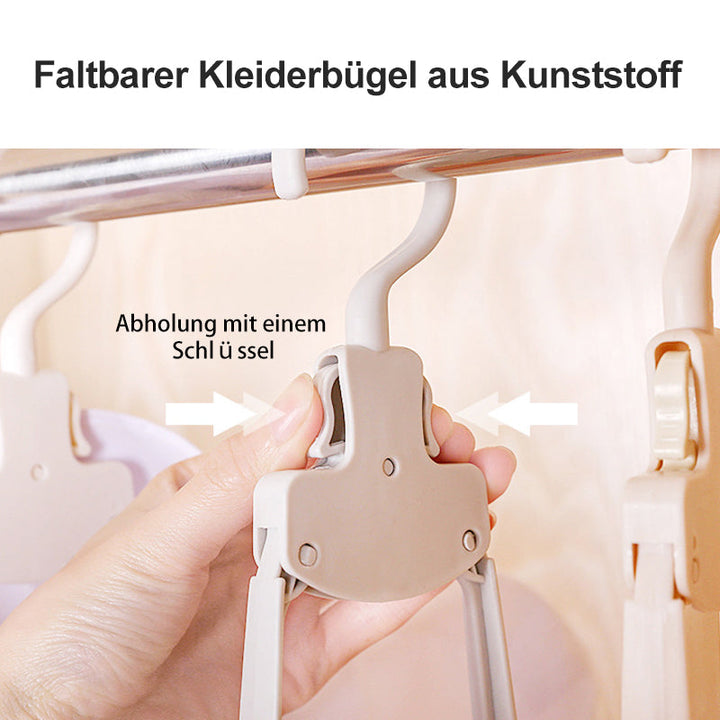 Lisslune | Foldable Travel Clothes Rack made of Plastic