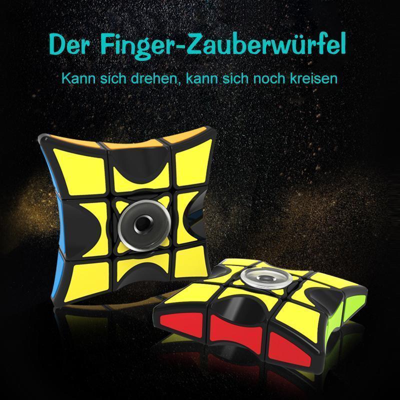 Lisslune | 2-in-1 Finger Magic Cube & Fidget Spinner