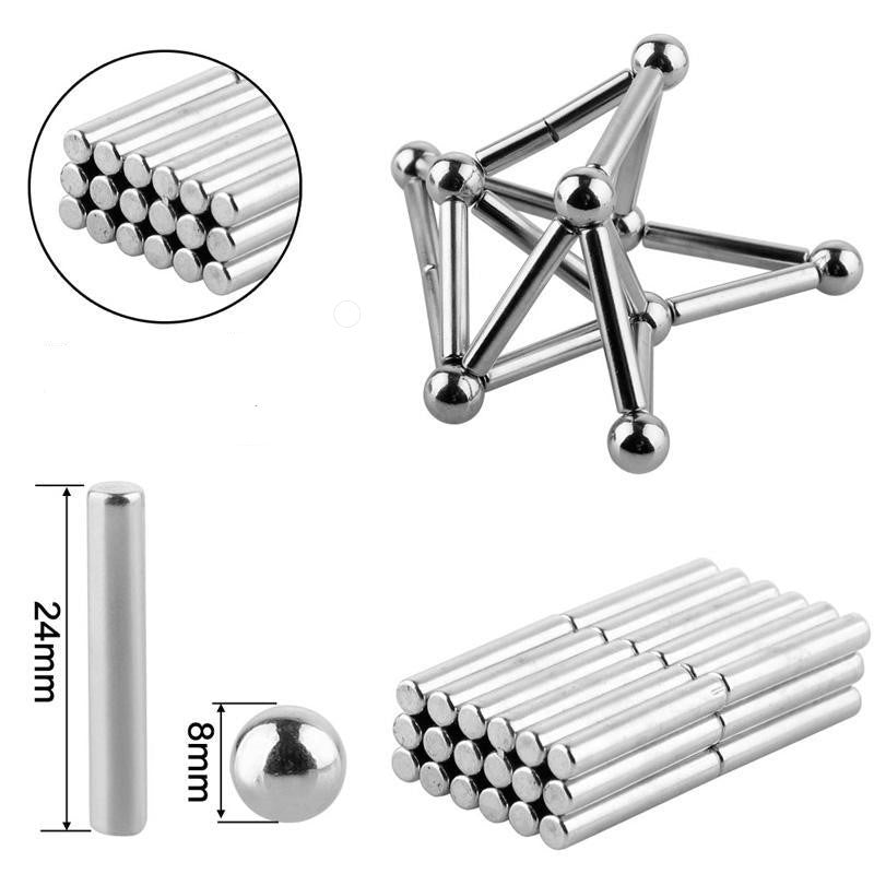 Lisslune | DIY magnetic balls and rod set