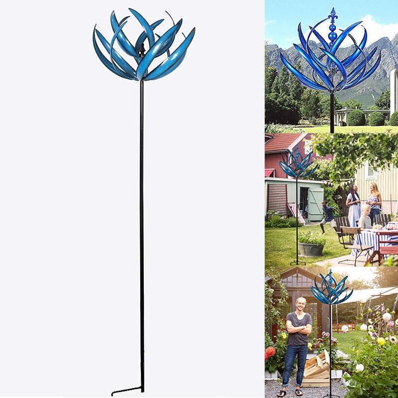 Lisslune | Blue Wind Spinner made of Metal