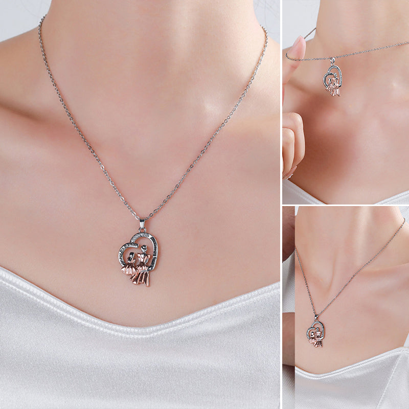 Lisslune | Mother Daughter Necklace