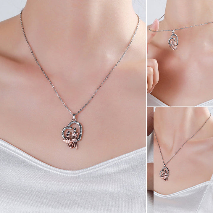 Lisslune | Mother Daughter Necklace