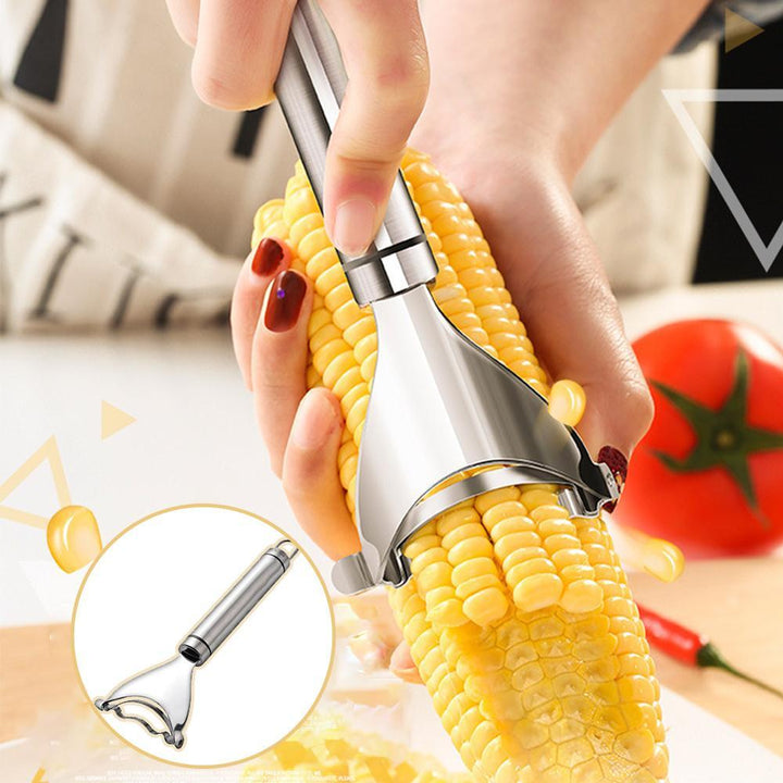 Lisslune | Corn on the cob peeler made of stainless steel