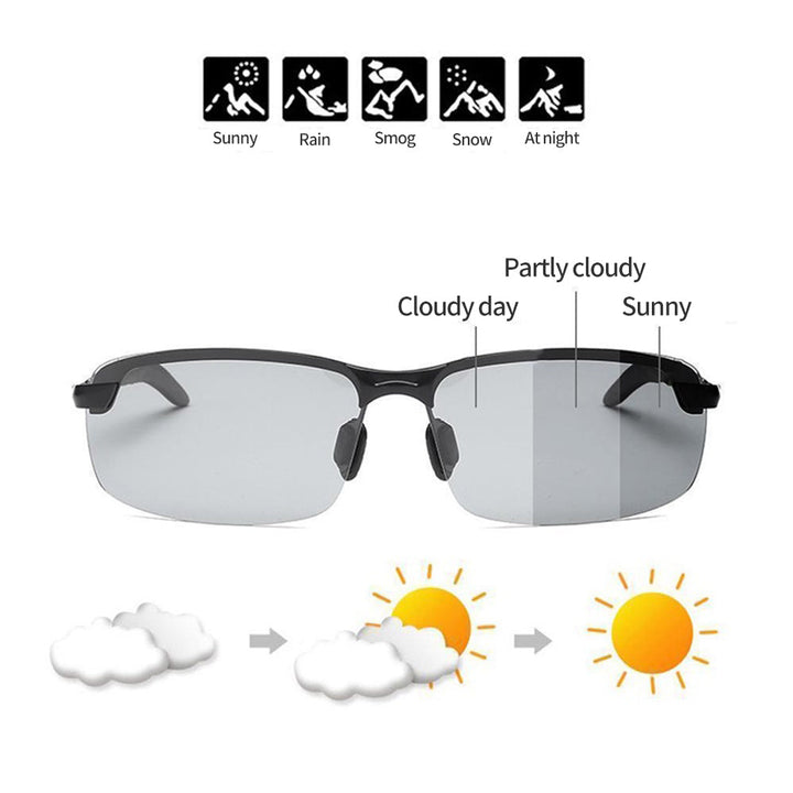 Lisslune | Photochromatic sunglasses with anti-glare polarized lenses