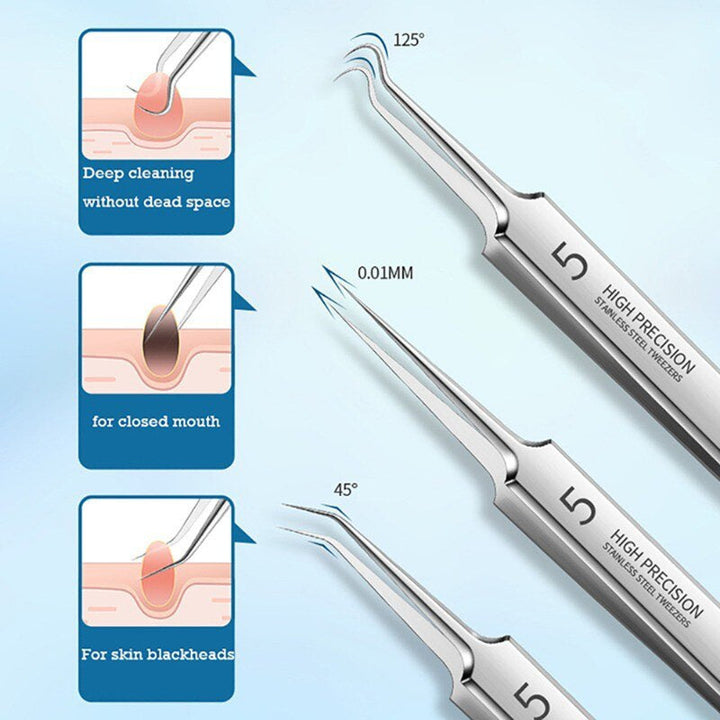 Lisslune | Ultra-fine impurity tweezers made of stainless steel