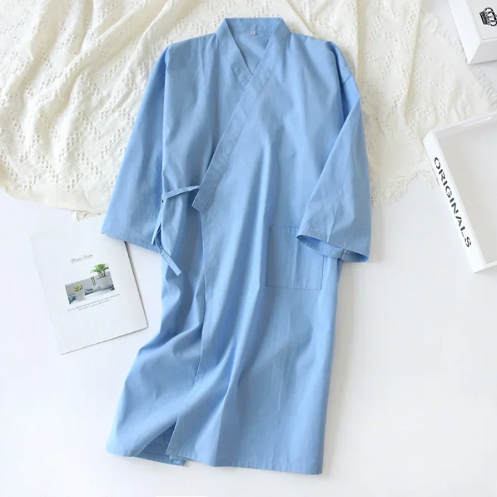 Lisslune | SleepRobe – Cotton Nightgown for Men 2024